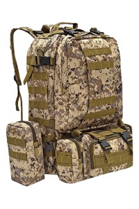 SKFAK021 Online Order Camo Shoulder First Aid Kit Outdoor Travel Cross-country Climbing Adventure Limit Ride Design Waterproof Shoulder First Aid Kit Multi-adjustment Buckle First Aid Kit Supplier detail view-4